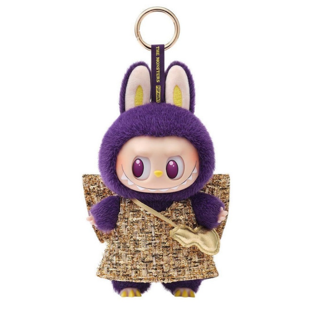 100% Authentic Popmart Labubu Wings of Fortune vinyl face plush pendant